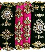 Multicolor bangles-and-bracelets