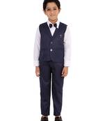 fourfolds boy's 3-piece suit