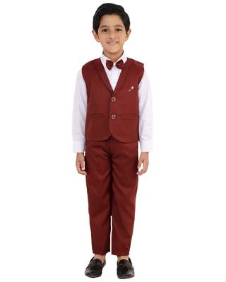 fourfolds boy's 3-piece suit 1