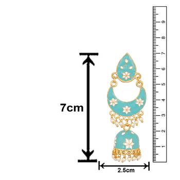 White pearl earrings 4
