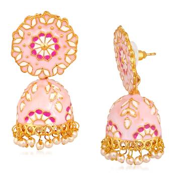 White pearl earrings 3