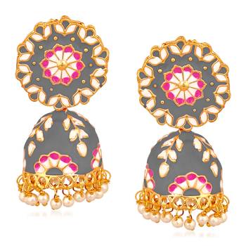 White pearl earrings 1