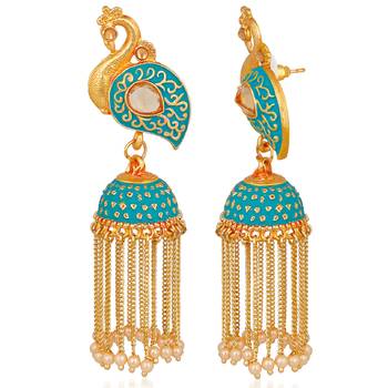 White pearl earrings 3