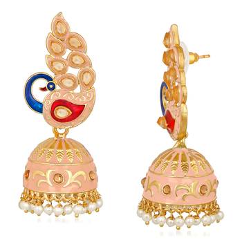 White pearl earrings 3