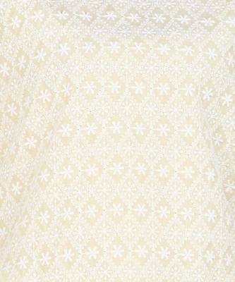 Beige Chikankari Embroidered poly-Cotton Staright Kurti 5
