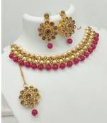Gold necklaces