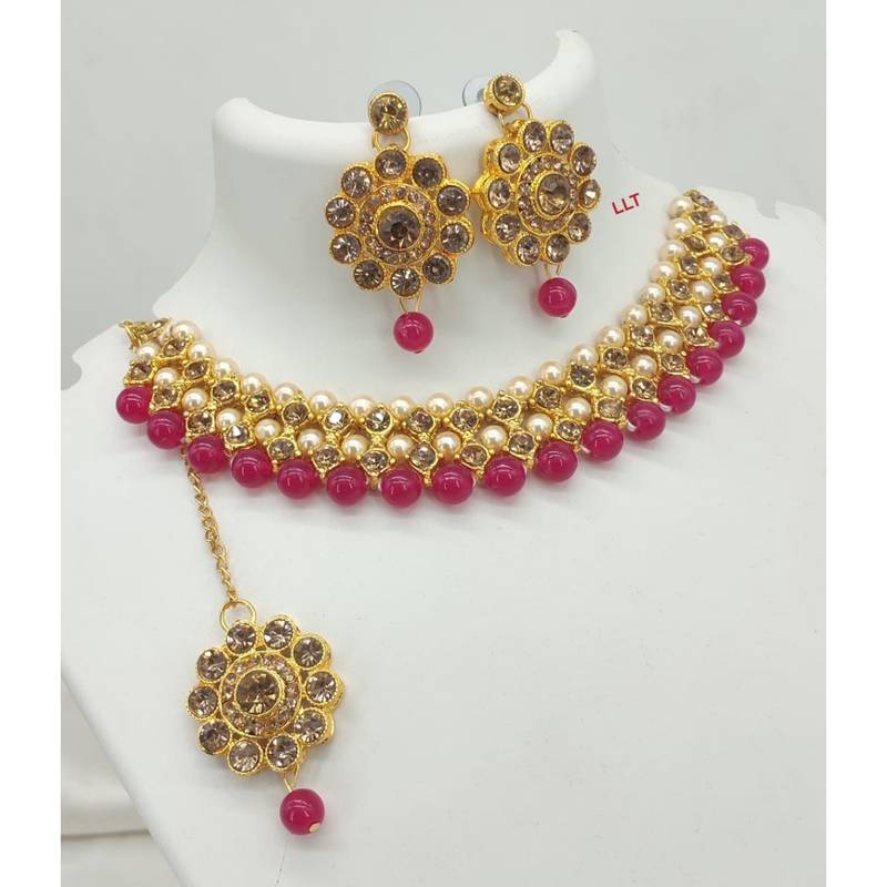 Gold necklaces