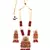 Red necklace-sets