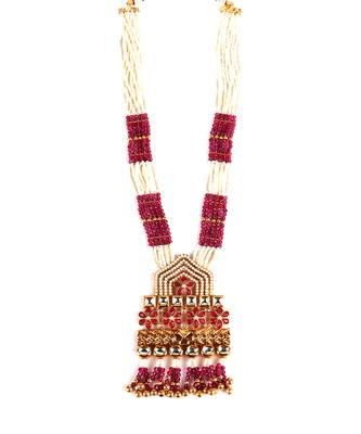 Red necklace-sets 3