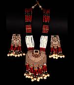 Red necklace-sets