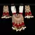 Red necklace-sets