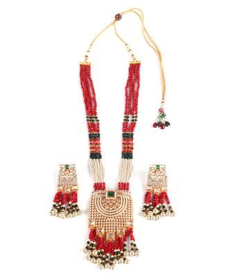 Red necklace-sets 3