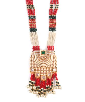 Red necklace-sets 4