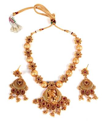 Gold necklace-sets 3