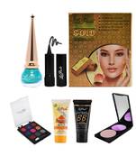 Trendy Insta Beauty Makeup Kit - Facial Kit, BB Cream, Eye Liner, Kajal, Eye Shadow, Compact Powder & Face Wash