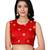 Red Jecard Lengha Anrakali With Blouse
