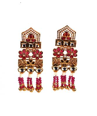Red necklace-sets 5