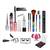 Color Diva Eye & Face Stylish Combo-Eyeliner, Kajal, Mascara, EyeShadow, EyeLashes, Clipper, Blender & Set of 5 Brush