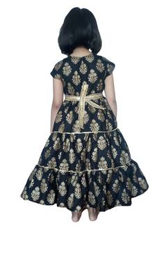 Black 100%, pure cotton Maxi,Dress Gown by Anitabalia_label.Purse free 2