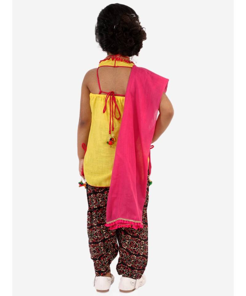 Sia halter neck kurti salwar