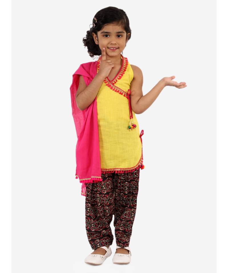 Sia halter neck kurti salwar