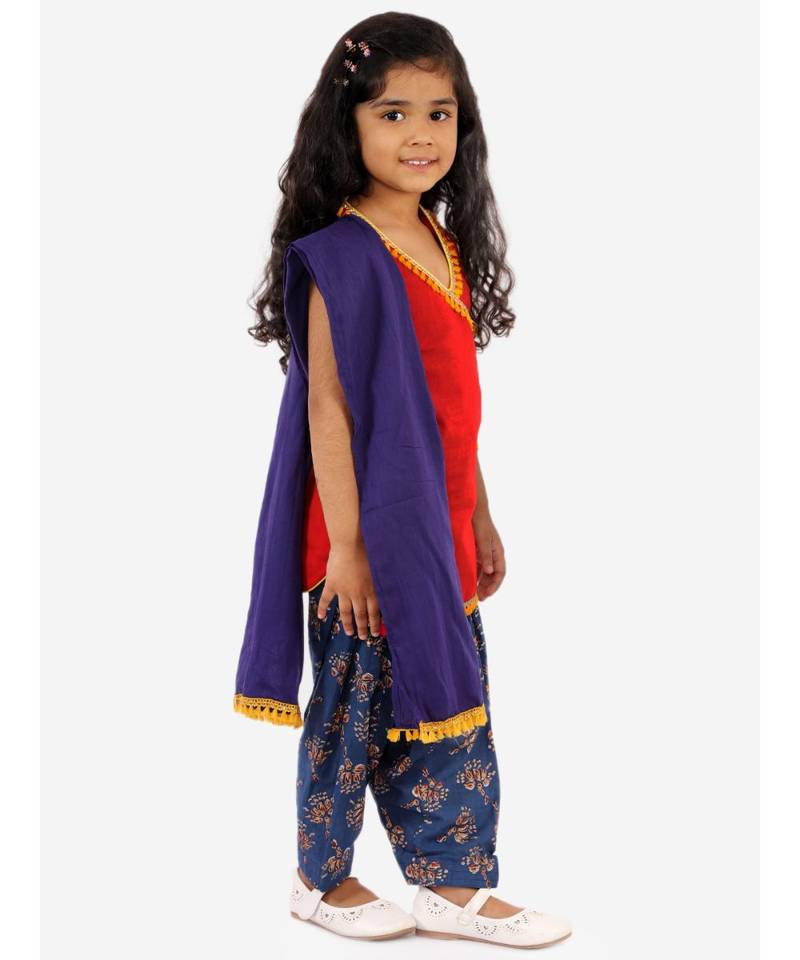 Sia halter neck kurti salwar