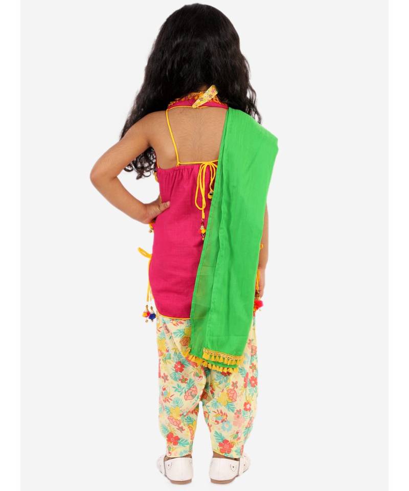 Sia halter neck kurti salwar