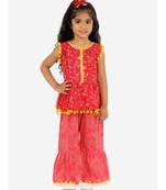 Sargam Peplum Top with sharara