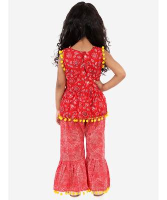 Sargam Peplum Top with sharara 2