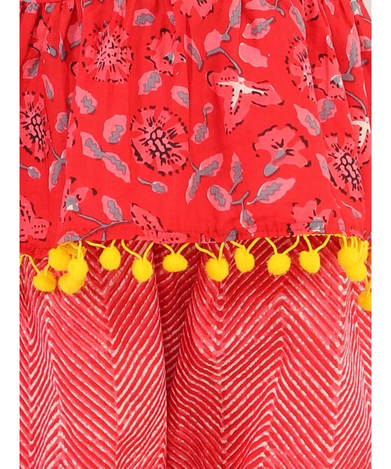 Sargam Peplum Top with sharara