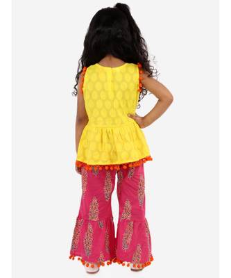 Sargam Peplum Top with sharara 2