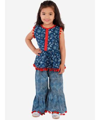Sargam Peplum Top with sharara 1