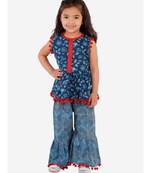 Sargam Peplum Top with sharara