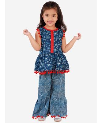 Sargam Peplum Top with sharara 5