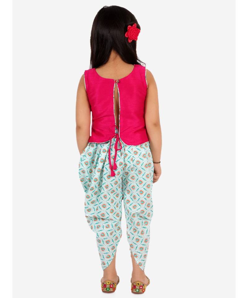 Amaira Top Dhoti Set