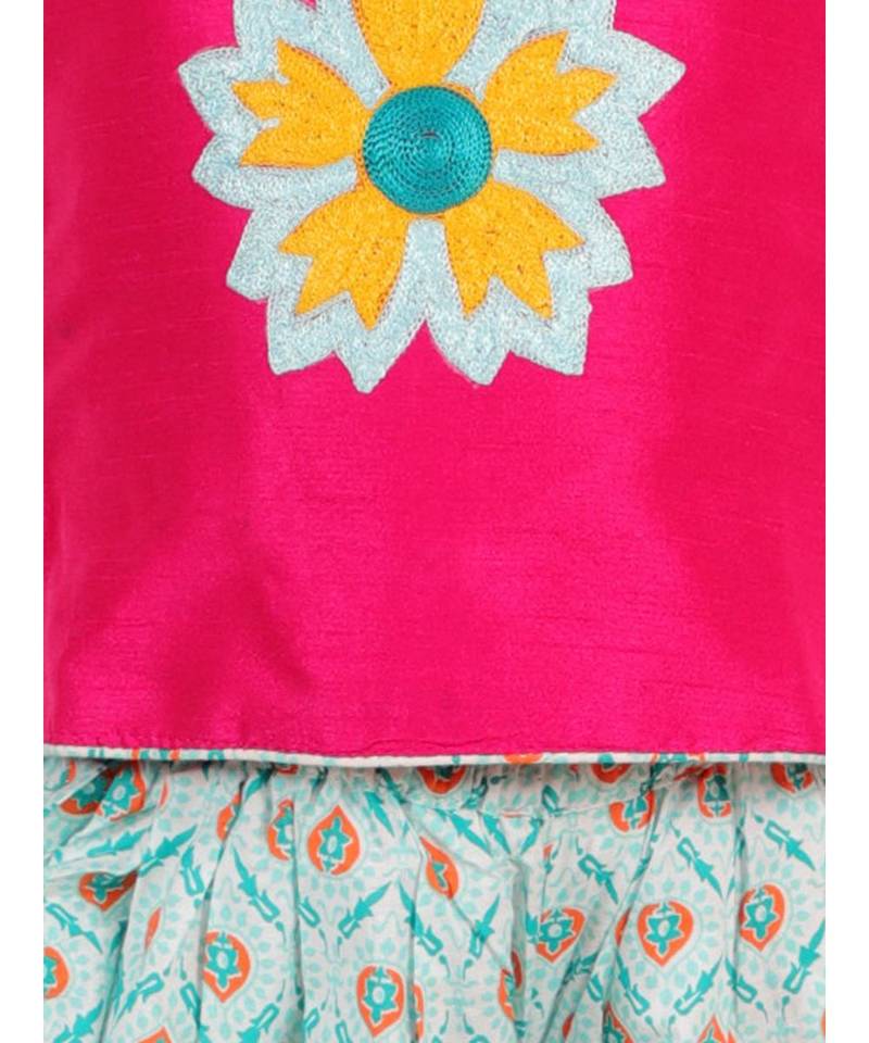 Amaira Top Dhoti Set