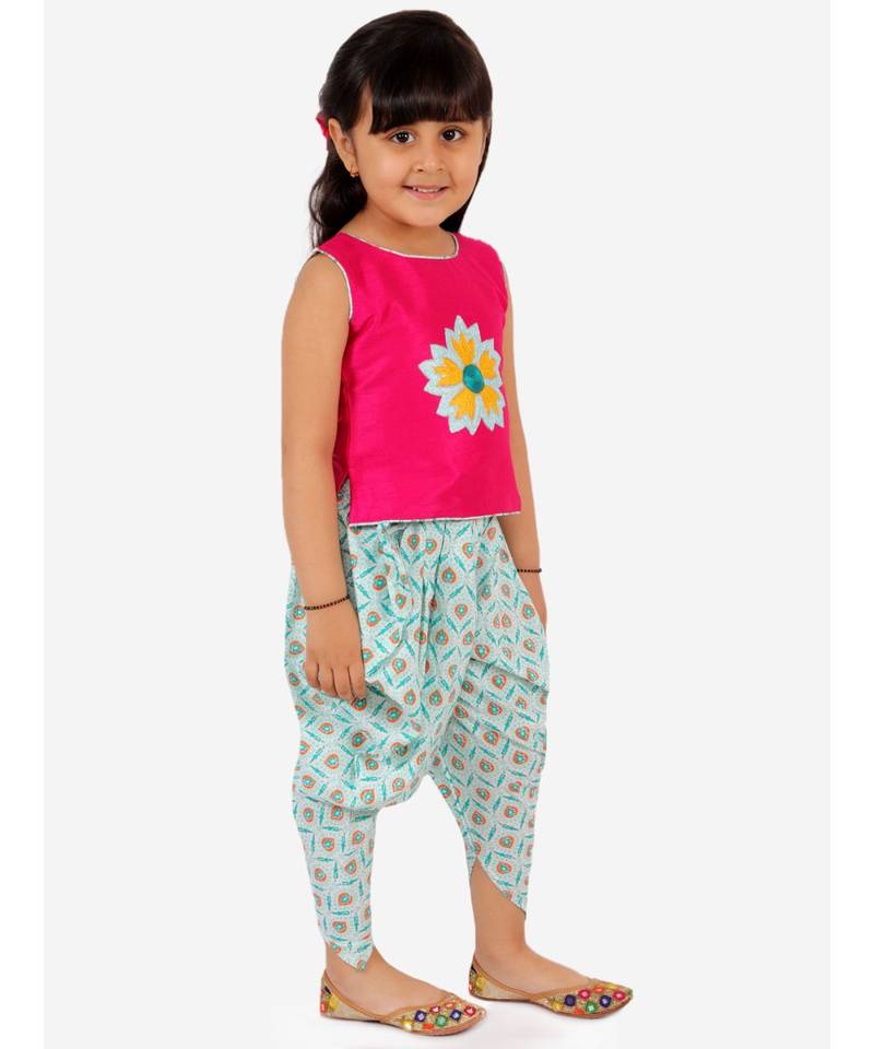 Amaira Top Dhoti Set