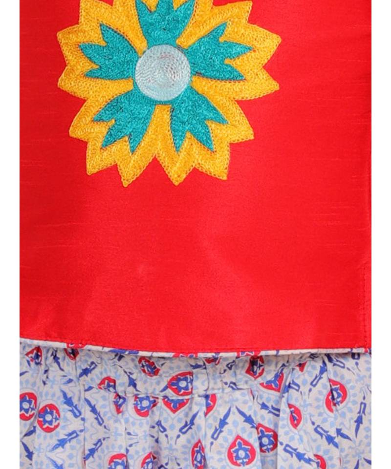 Amaira Top Dhoti Set