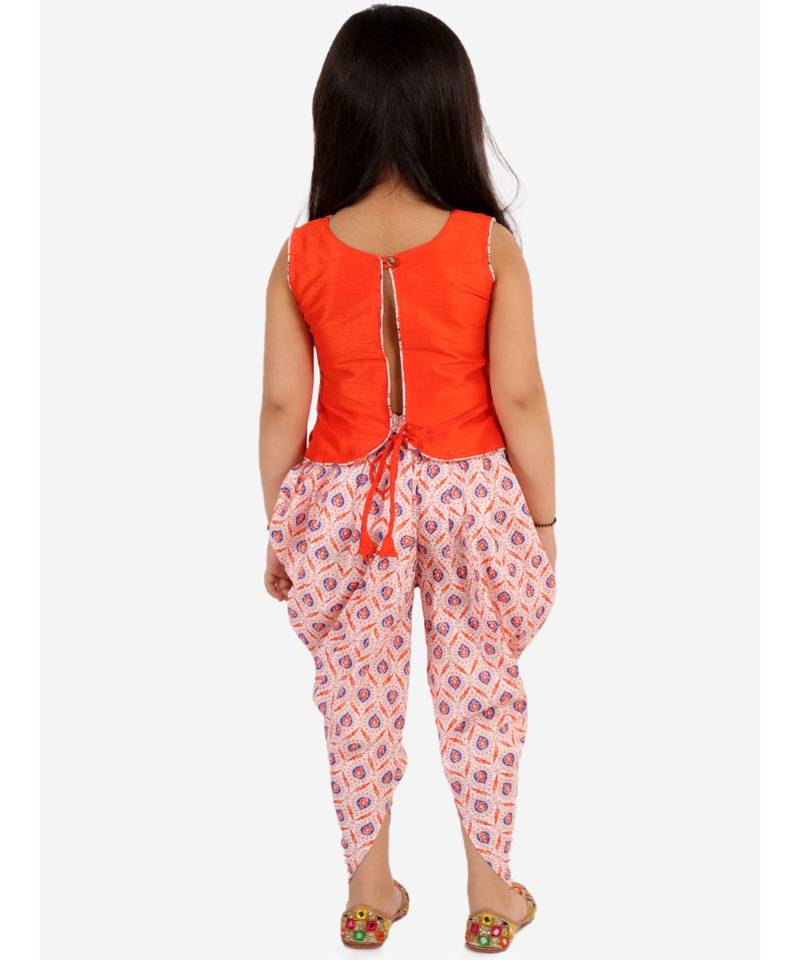 Amaira Top Dhoti Set