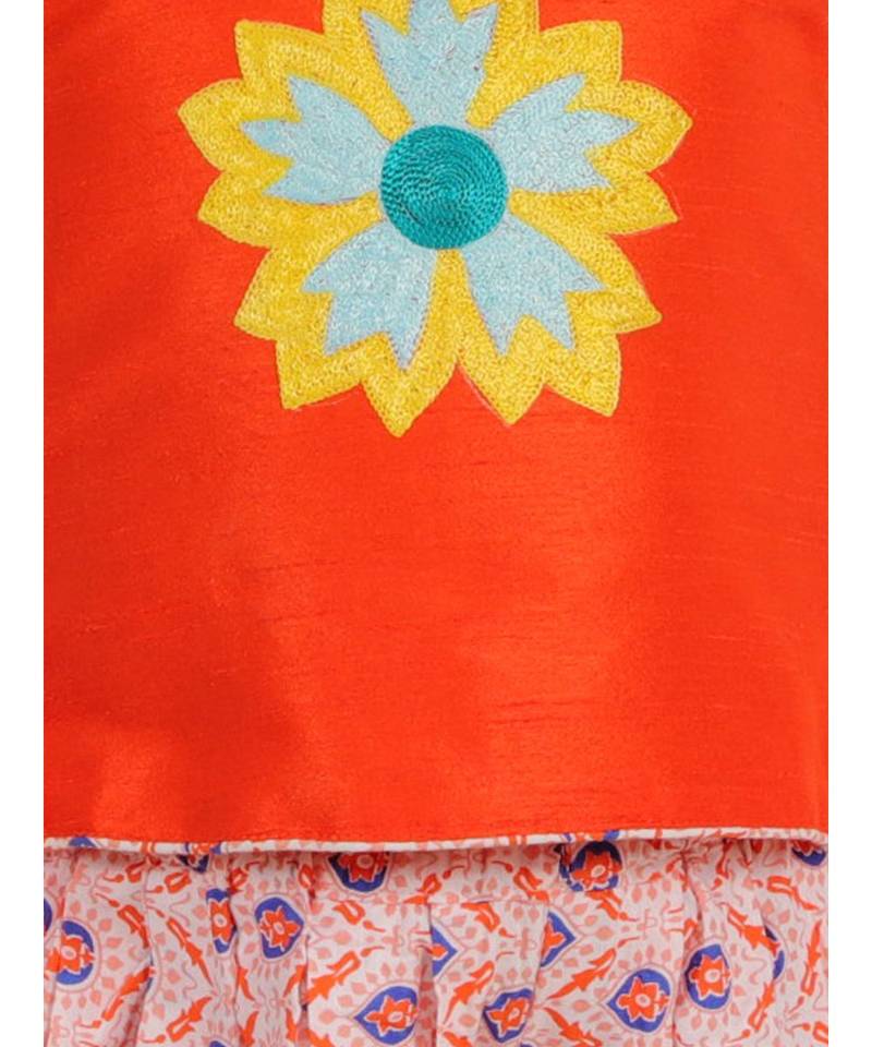 Amaira Top Dhoti Set