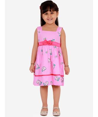 Floral Bow Party Dress 1