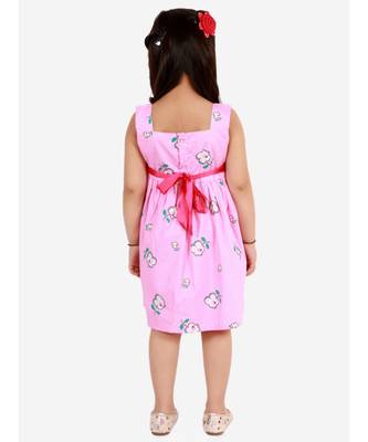 Floral Bow Party Dress 2