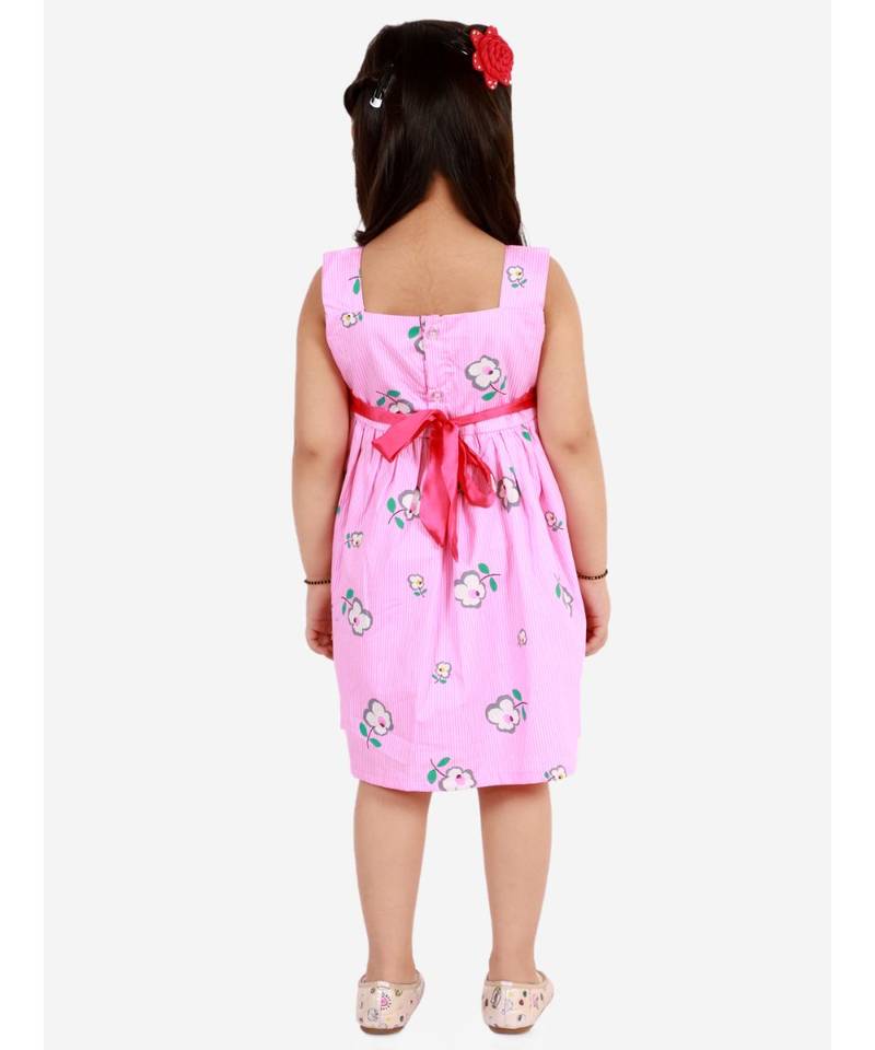 Floral Bow Party Dress