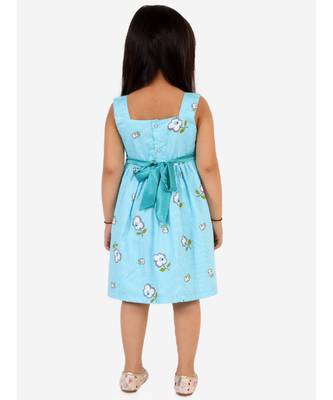 Floral Bow Party Dress 2