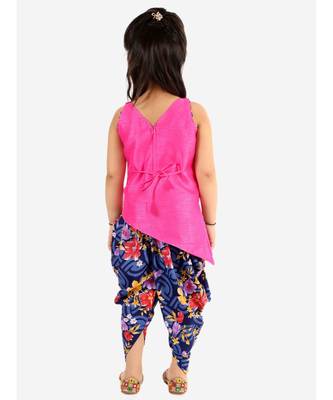 Titli Cross Cut Kurti Dhoti 2