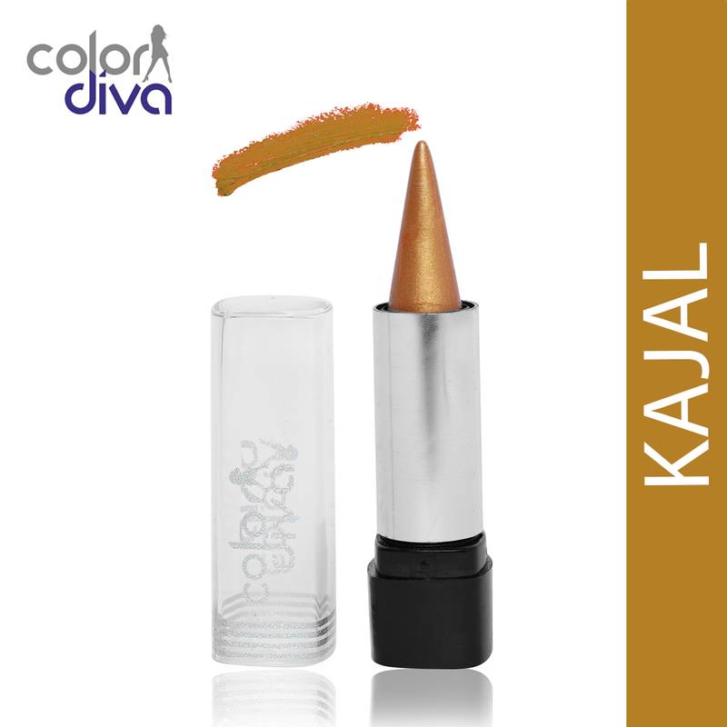 Skin Diva Pearl Facial Kit, Color Diva Liquid Makeup Foundation Beige & Color Diva Transparent Ring Golden Kajal Combo