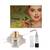 Skin Diva Papaya Facial Kit, Color Diva Liquid Makeup Foundation White & Color Diva Transparent Ring Silver Kajal Combo