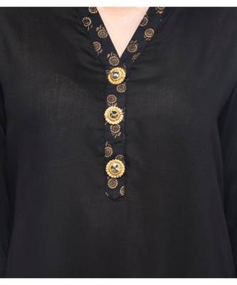 RUH Black  Kurta Palazo set 4