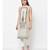 Women Off White Printed straight kurta