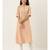 Peach Cotton Flavido Women's Kurta